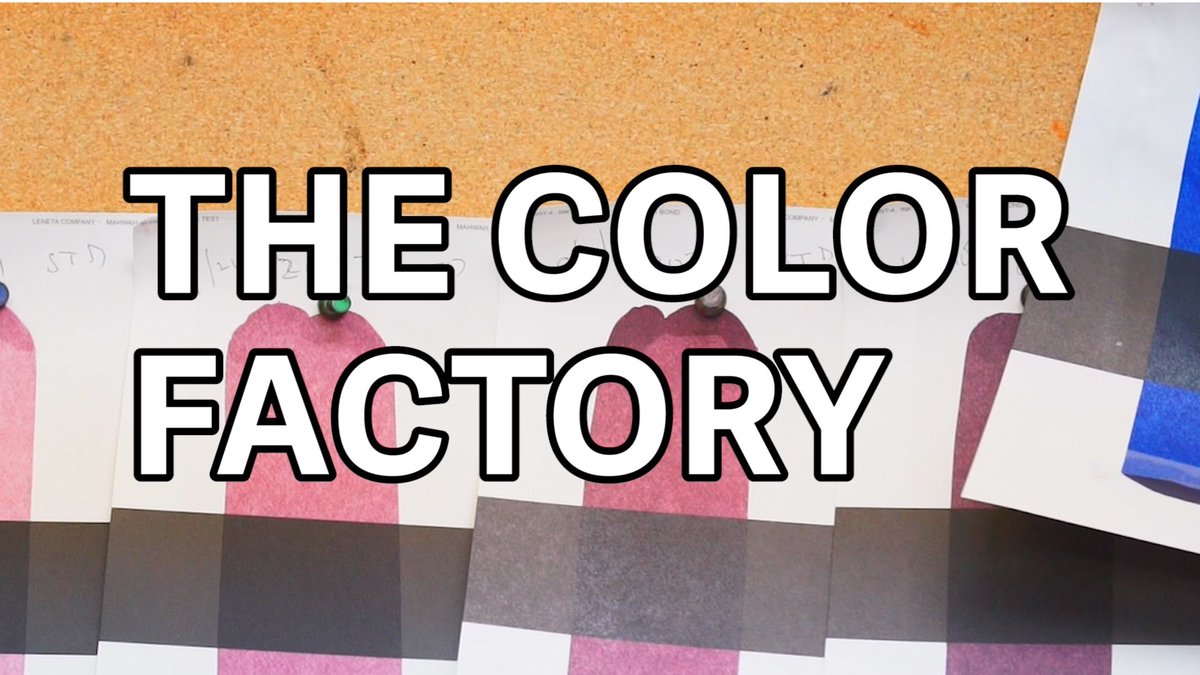 topik_in's tweet photo. [VIDEO] Inside the #Pantone #color factory https://t.co/7yuL1dyTHd #Topik_in https://t.co/FZcT800aRc