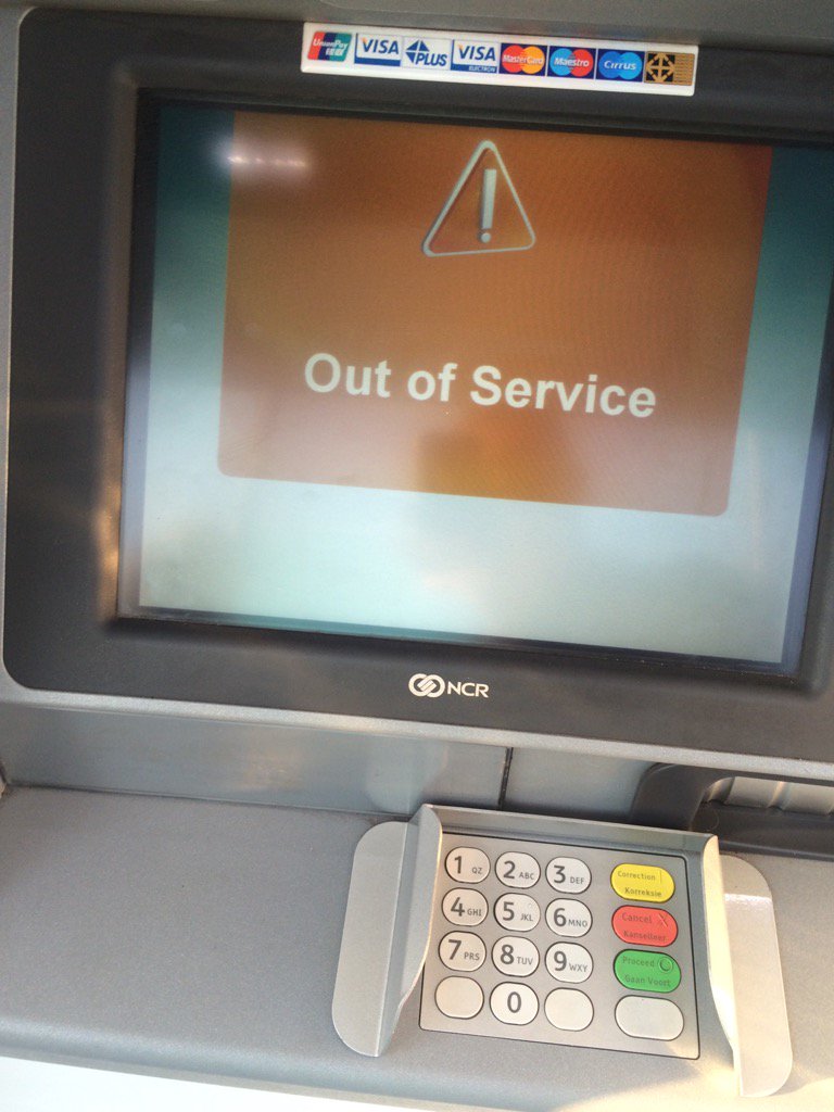 wernersmitable's tweet photo. Waited 30min for this @FNBSA 😡#terrible#frustrated#badservice https://t.co/PV5gSVWmWe