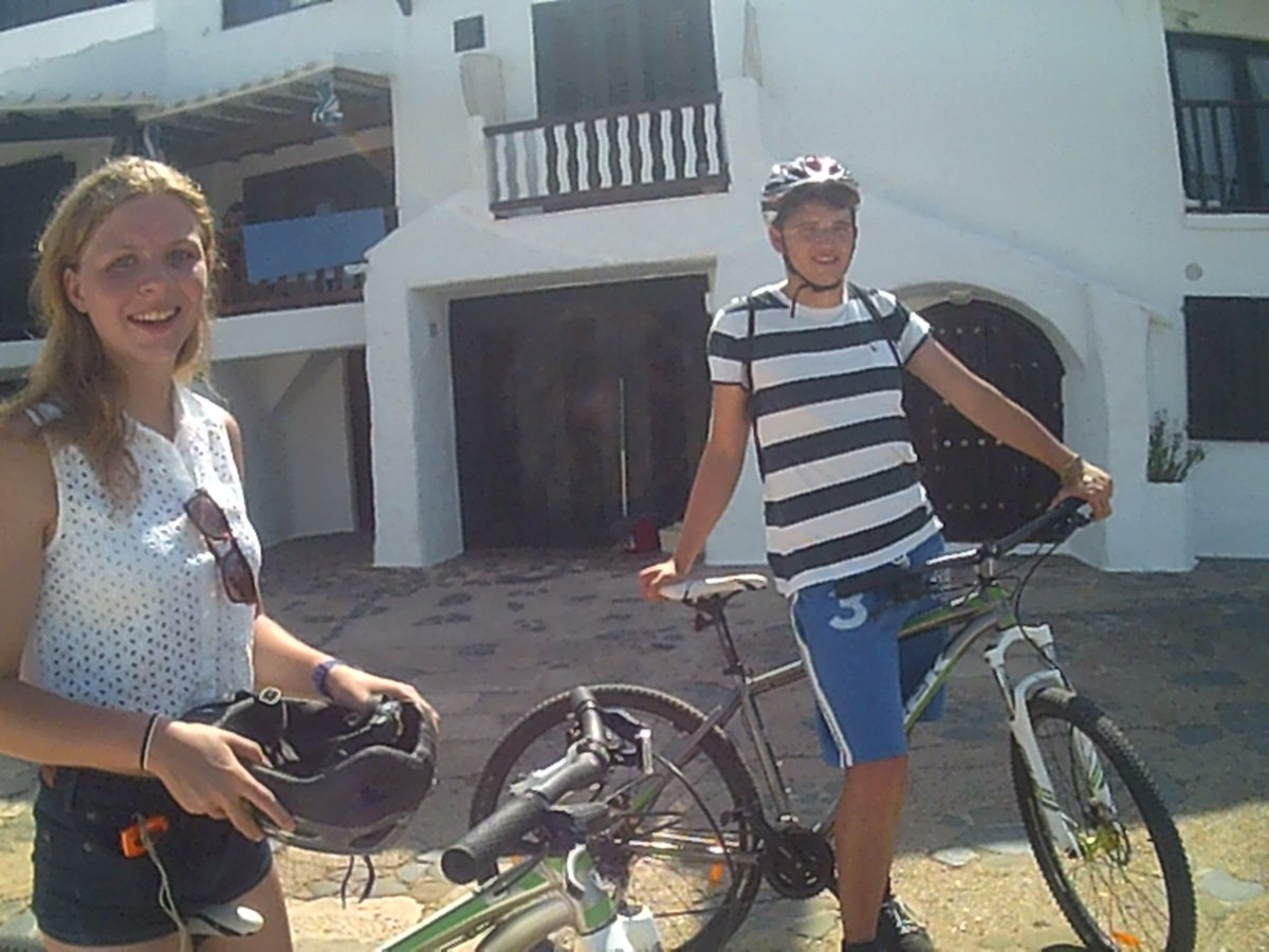 SportsKayak's tweet photo. Y lo pasamos en grande con nuestras excursiones en bici por la costa de Binibequer Vell... https://t.co/W0DhSs7Ohe