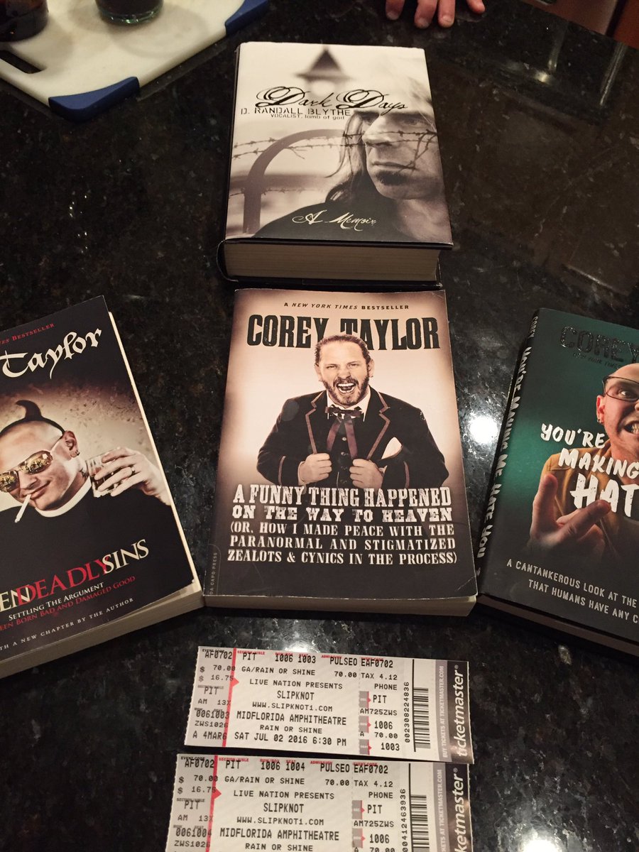 Sgt_Sheelen's tweet photo. @CoreyTaylorRock  We'll be in the pit spreading the love!!  Good luck brother and keep spreading the good word!! https://t.co/cWc0temcZH