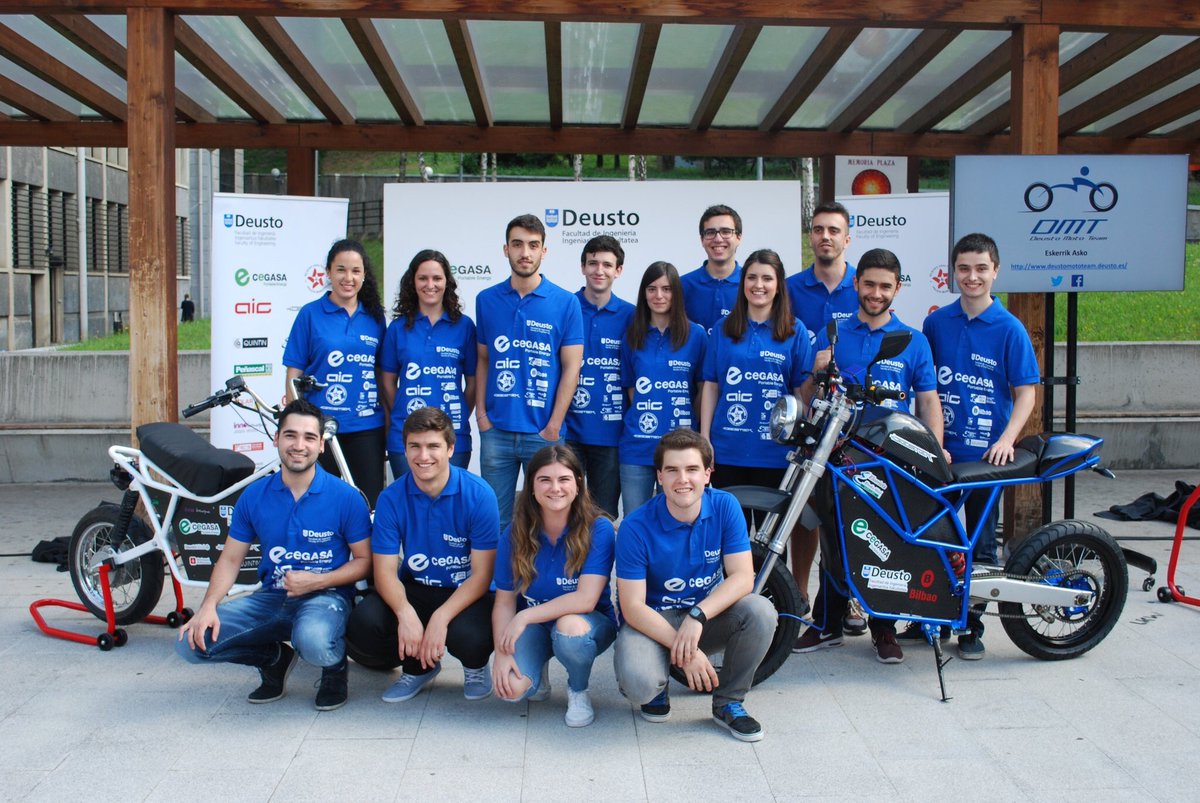madeinbasque's tweet photo. @deustomototeam y Cegasa Portable Energy han presentado hoy su moto eléctrica inteligente.  @grupospri @beschinsky https://t.co/vSM2LvsARg