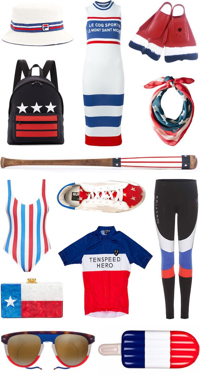 Happy 4th! Get festive in this collection of sporty #redwhiteandblue! styleofsport.com/independence-d… #July4th #starspangled