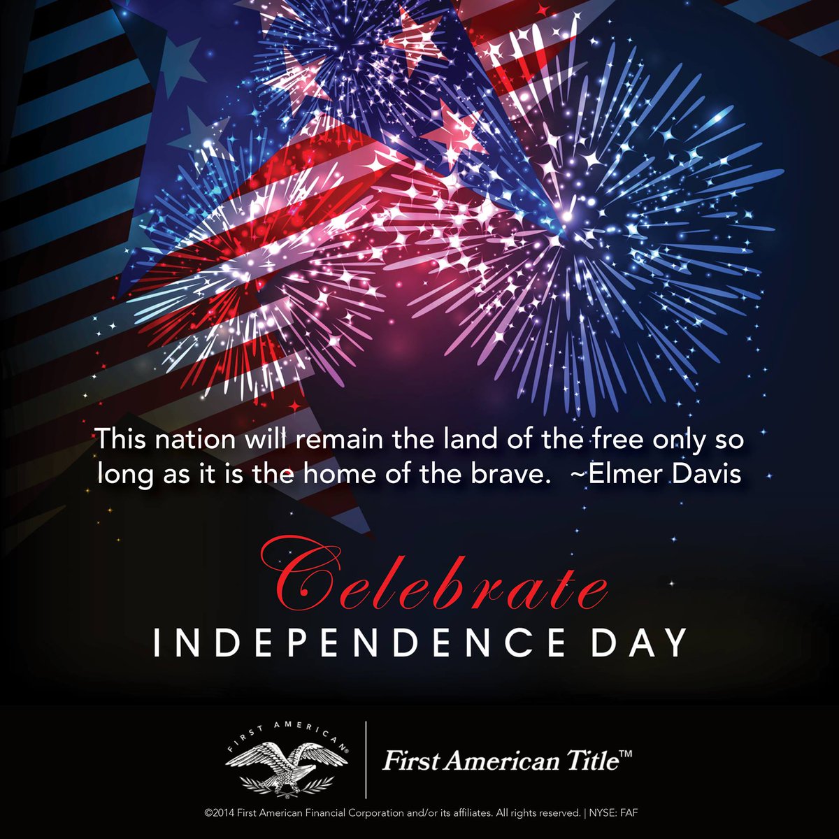 FirstAmAZ's tweet photo. Happy 4th of July from #FirstAmAZ Our Offices Will Be Closed on Monday July 4th in Observance of the Holiday. https://t.co/mXjFQAd2bA