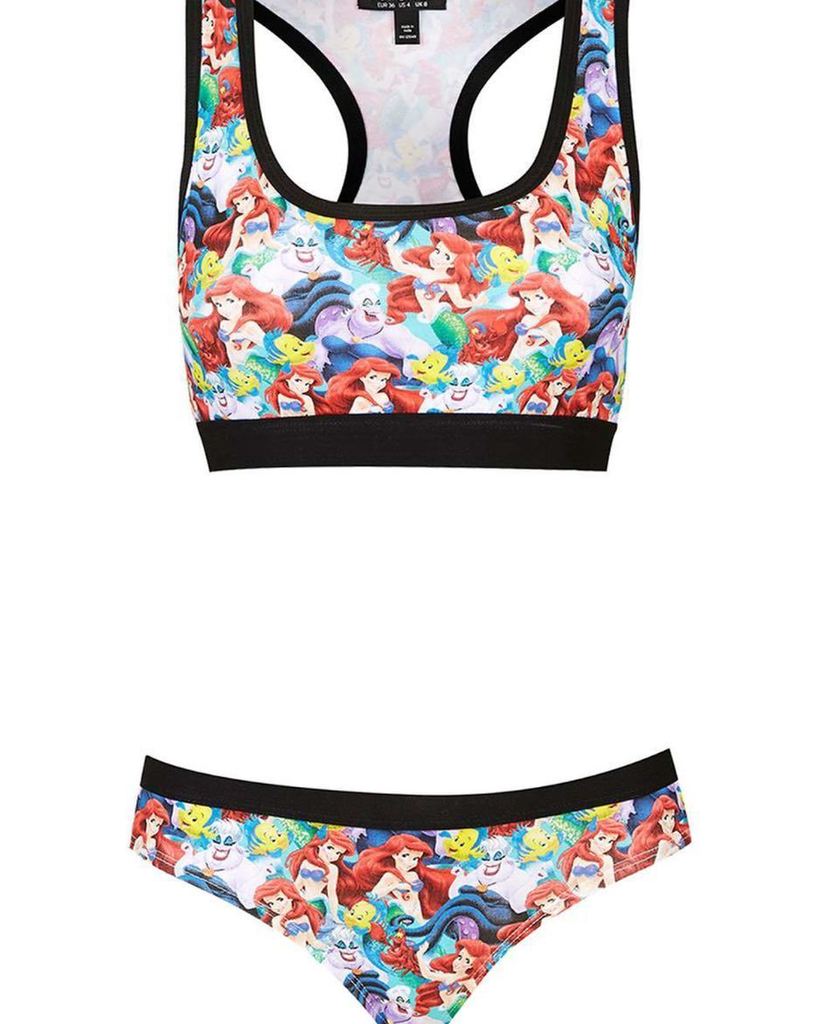 DisneyLifestylers on X: New Ariel underwear set from @topshop