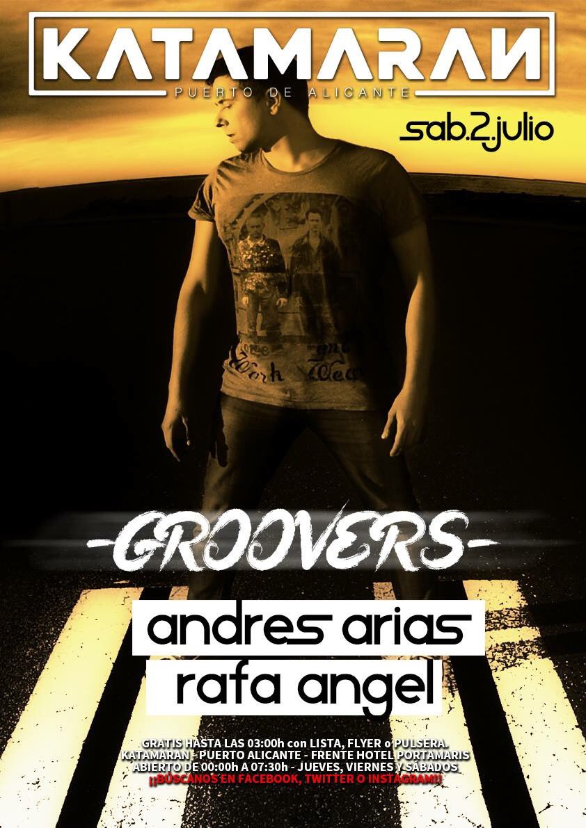 Mañana Groovers en Katamaran !!! Ritmo sin freno 🔊🔊🔊🔊

Listas aquí xceed.me/events/alicant…