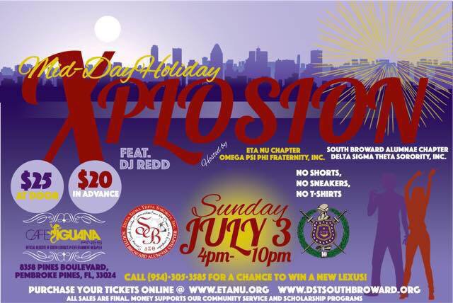 DSTSouthbroward's tweet photo. TICKETS ON SALE NOW https://t.co/0Onl49ReCZ #DeltaXplosion #1913 #EtaNuQues #omegapsiphi #summer2016 #ColemanLove https://t.co/fxubsp92FI