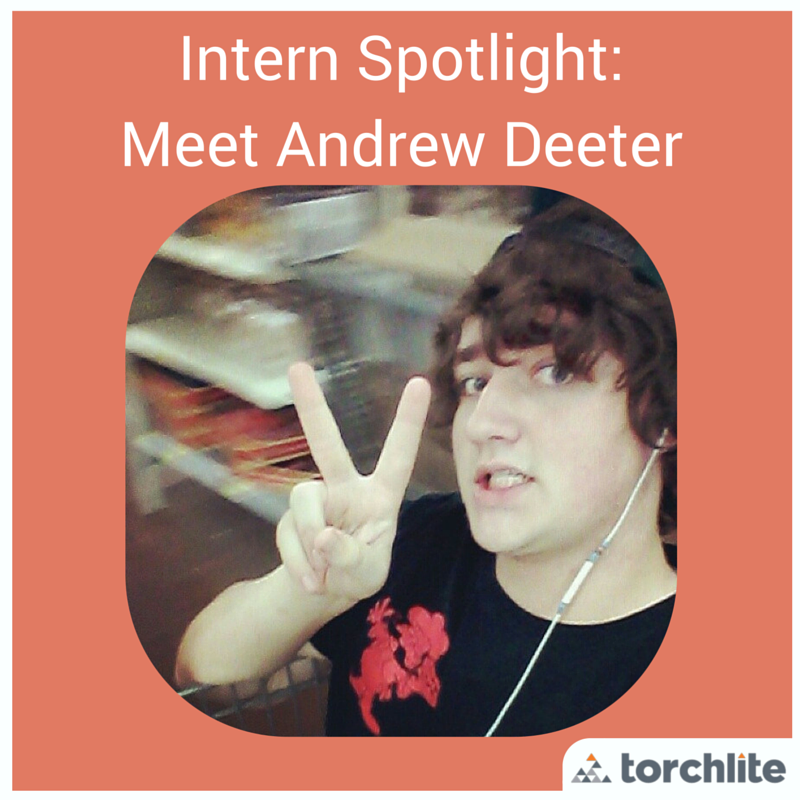Torchlite's tweet photo. Meet one of our @TechPointInd Xterns, Andrew Deeter: https://t.co/aHeQ3PYwV4 #StartupLife #Interns #Xterns https://t.co/3lR18syqeE
