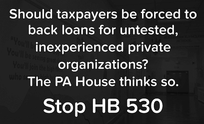 MarkBMiller1's tweet image. HB530 would turn Commonwealth into breading ground for privatization of Public Education. Thank you @PCCYteam