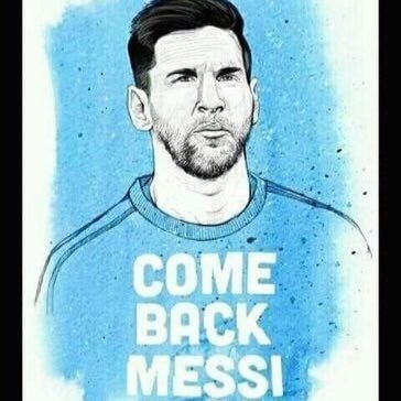 imCshir's tweet photo. #COMEBACKMESSI #DontGoLeo #NoTeVayasMessi image by his one of twitter friend not me https://t.co/xyaV55hP3b