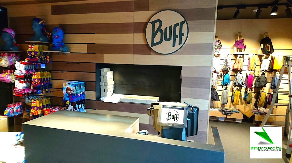 improjectsbs's tweet photo. Demà s'inaugura la botiga @buff_es #igualada per clients i treballadors #FrontRetail amb lector targetes d'empleats https://t.co/CZ7sckoDt8