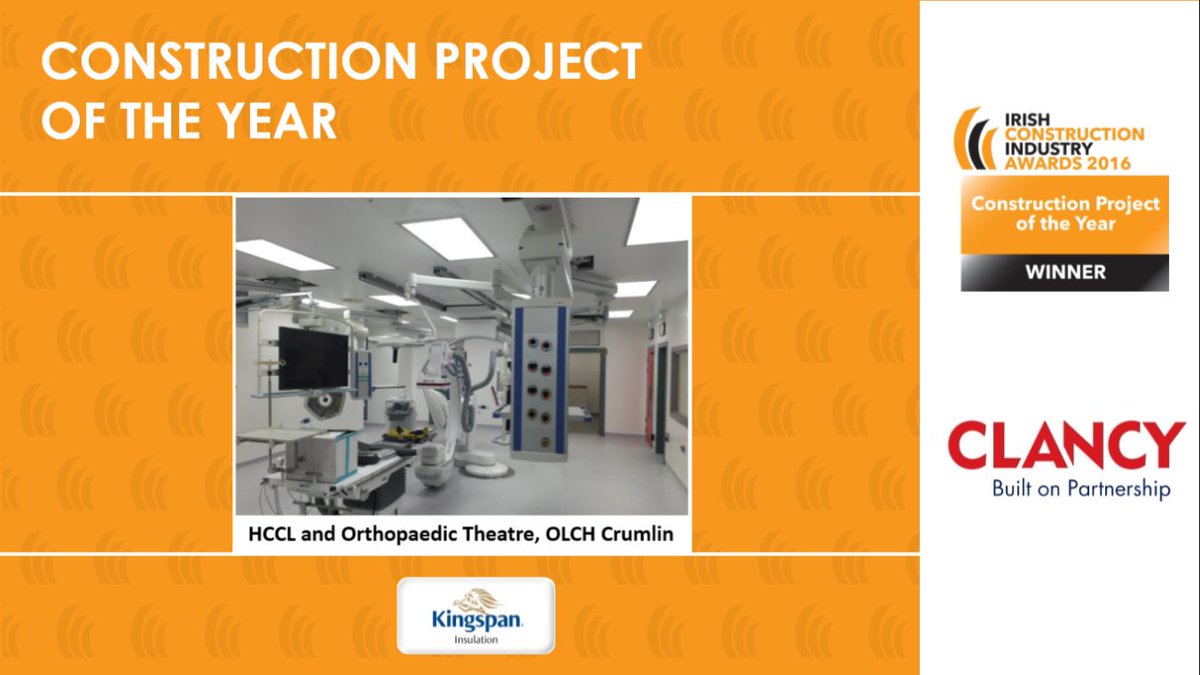 Clancy_Drangan's tweet photo. Timelapse of the Orthopaedic Theatre and HCCL for @OLCHCrumlin #ConstructionProjectOfTheYear
https://t.co/F8zTp6IKNv https://t.co/8mqNBsRSBo