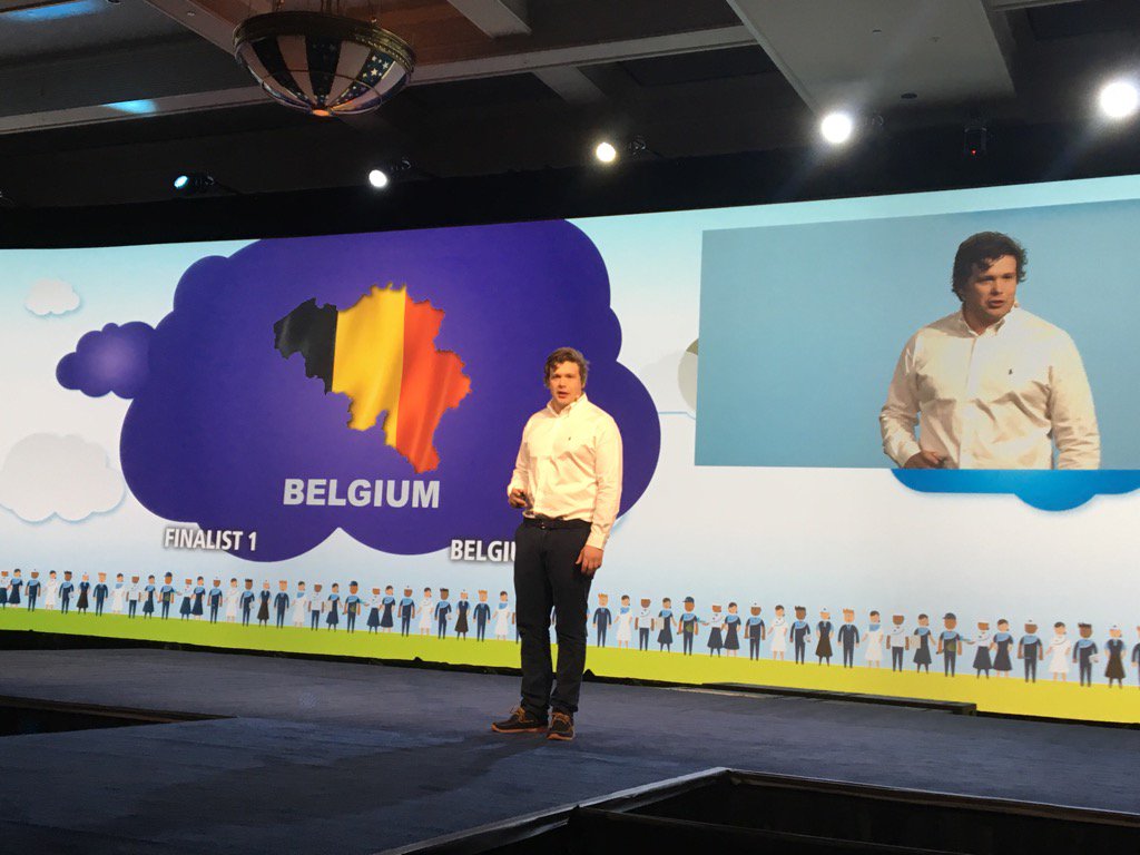 First finalist - ISS Dispatching from ISS Belgium presented by Nikolaj Gertz