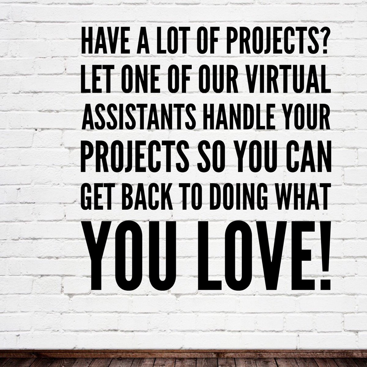 Nikkisweetsluv's tweet photo. Let one of our Virtual Assistants handle your projects so you can get back to doing what you love! #Candidteam https://t.co/lsgMgLgJpH
