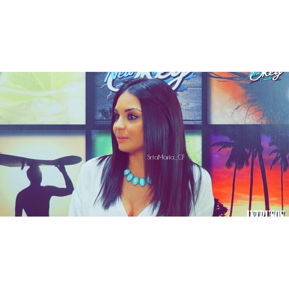 SrtaMaria_CF's tweet photo. @maria_hb18 en la entrevista que hizo para 'Intrusos' (|) https://t.co/R10NLqjbWb
