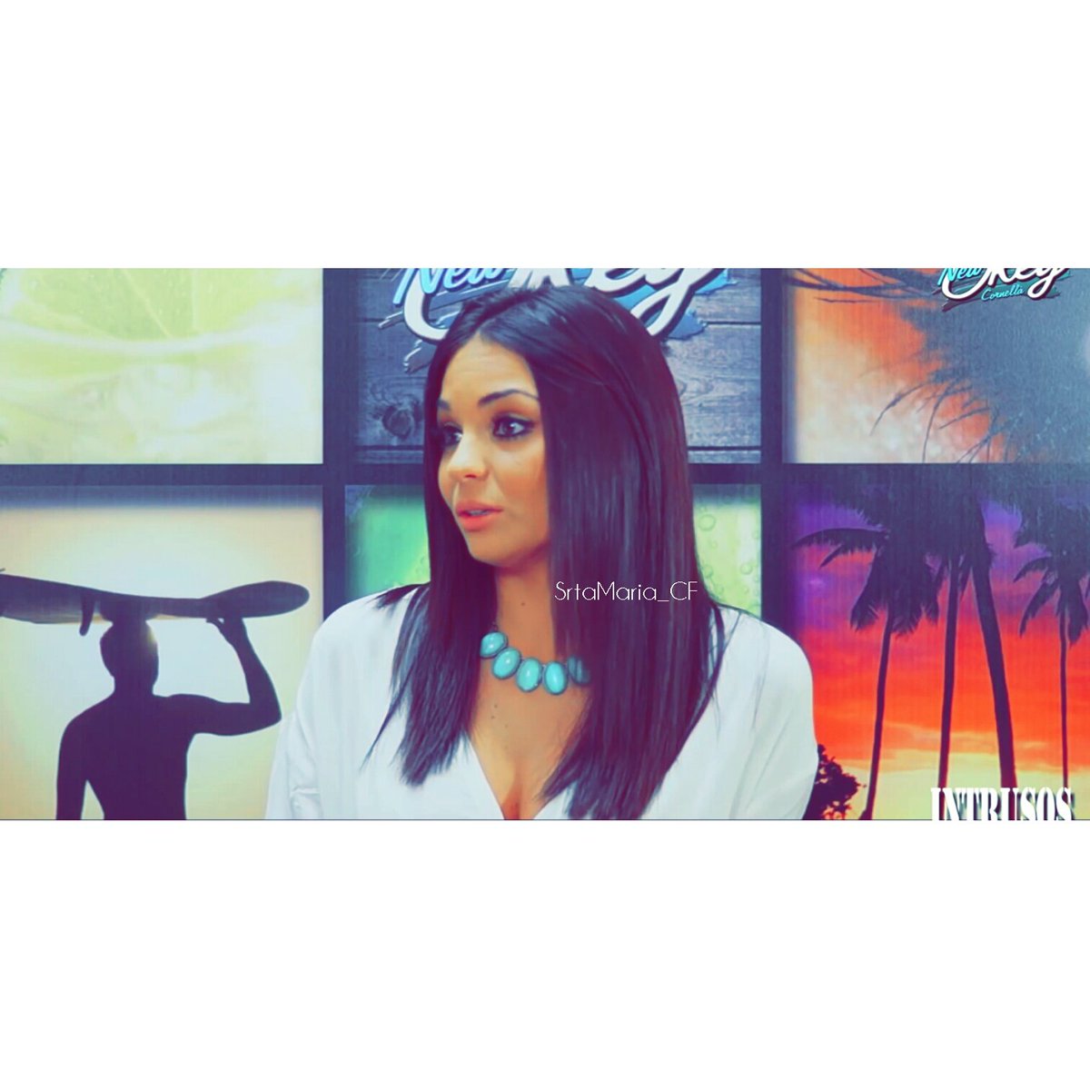 SrtaMaria_CF's tweet photo. @maria_hb18 en la entrevista que hizo para 'Intrusos' (||) https://t.co/sQM2FuqGSg