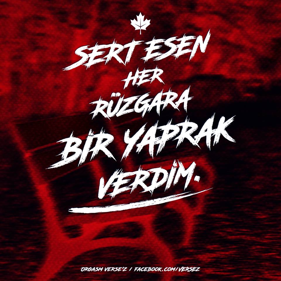 oversez's tweet photo. "Sert esen her rüzgara bir yaprak verdim." -#ADOS #türkcerap #ademoslu
@ademoslu #orgasmverses https://t.co/Kqo71AWz5x