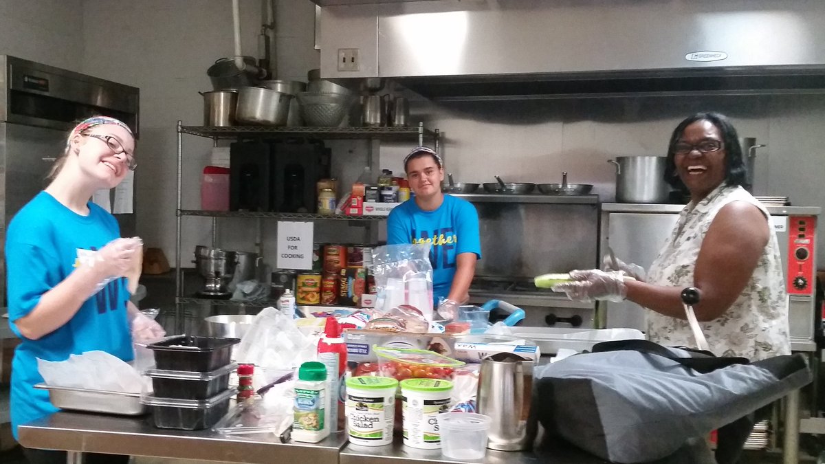 Gnewnum1's tweet photo. Grab your big hats & throw out your pinky finger. Community teams getting ready to host a Senior Tea. #HPSummerServe https://t.co/xjCOZvyQPq