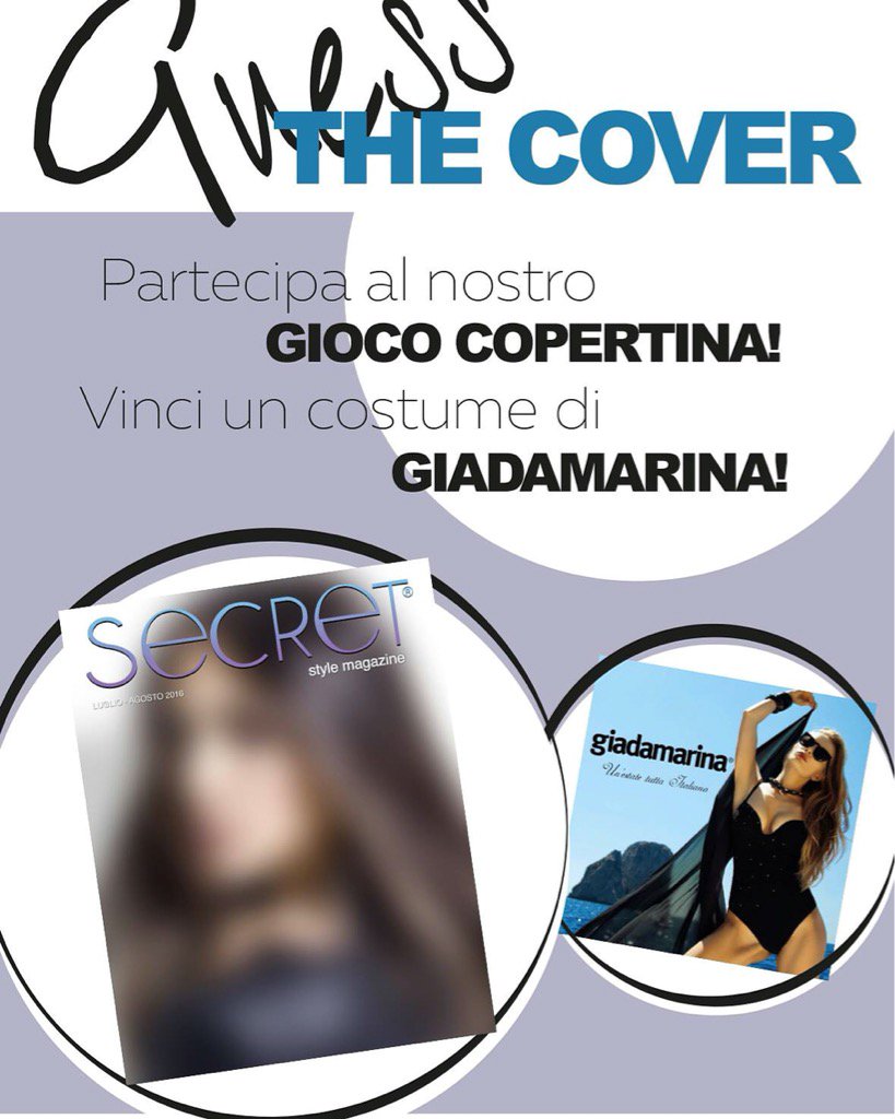 daniela_dadazu's tweet photo. È su Facebook il nostro nuovo gioco copertina Facebook/secretstylemagazine https://t.co/lLQgkLaurj