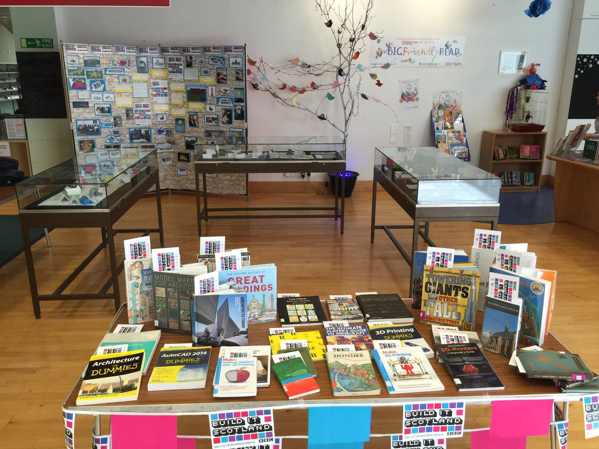 lookwhatjendid's tweet photo. An display of #dundee schools @BBCScotLearn #BuildItscotland #dun3Dee work is in the Central library until 17th July https://t.co/qSVlxtmEyJ