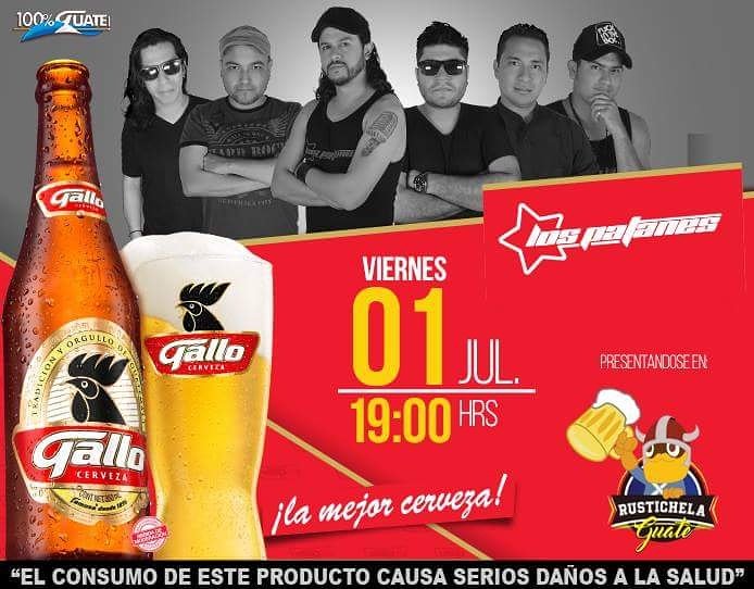 LosPatanes's tweet photo. La mejor opción para los que se quedaron en la ciudad son patanotes en @rustyguate !!! Nos vemos HOY! https://t.co/NIhpLISlnN