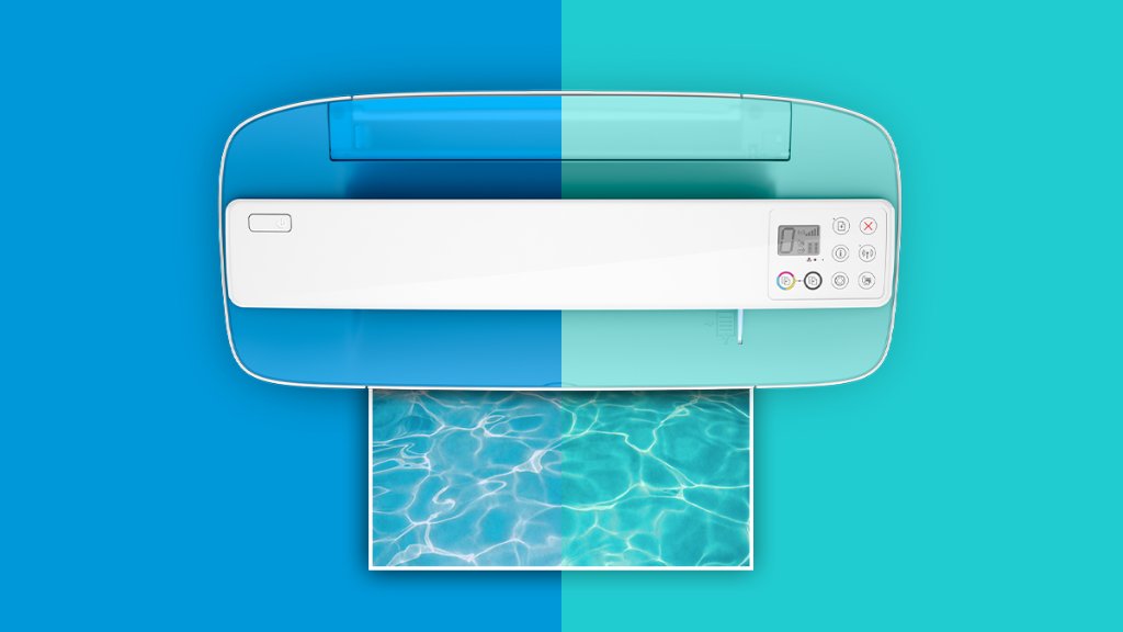 HP on Twitter: "Introducing the new DeskJet 3700—a bold, compact