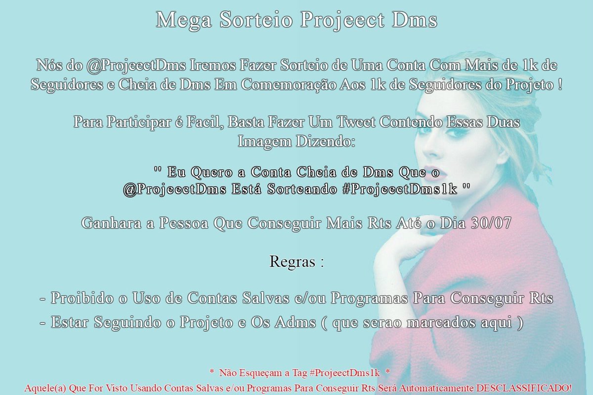 wizardsources's tweet photo. Eu quero a Conta Cheia de Dms que o @ProjeectDms Está Sorteando #projeectdms1k https://t.co/uKNgYEHKLo