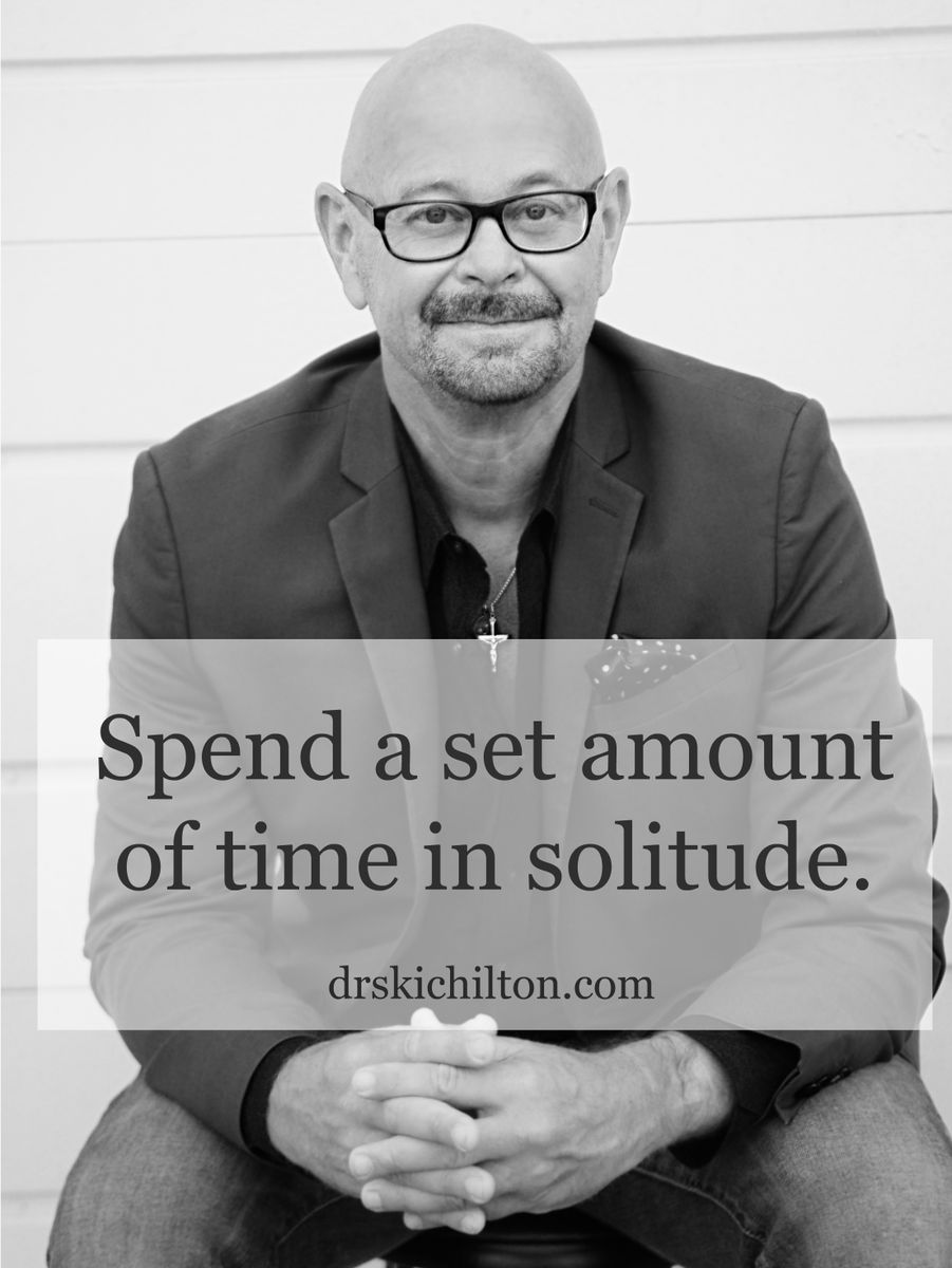 TheDrSki's tweet photo. This #RewiredWeekend, set aside time for solitude — a tough but crucial practice in my own health journey! https://t.co/85Y0uLqqPI