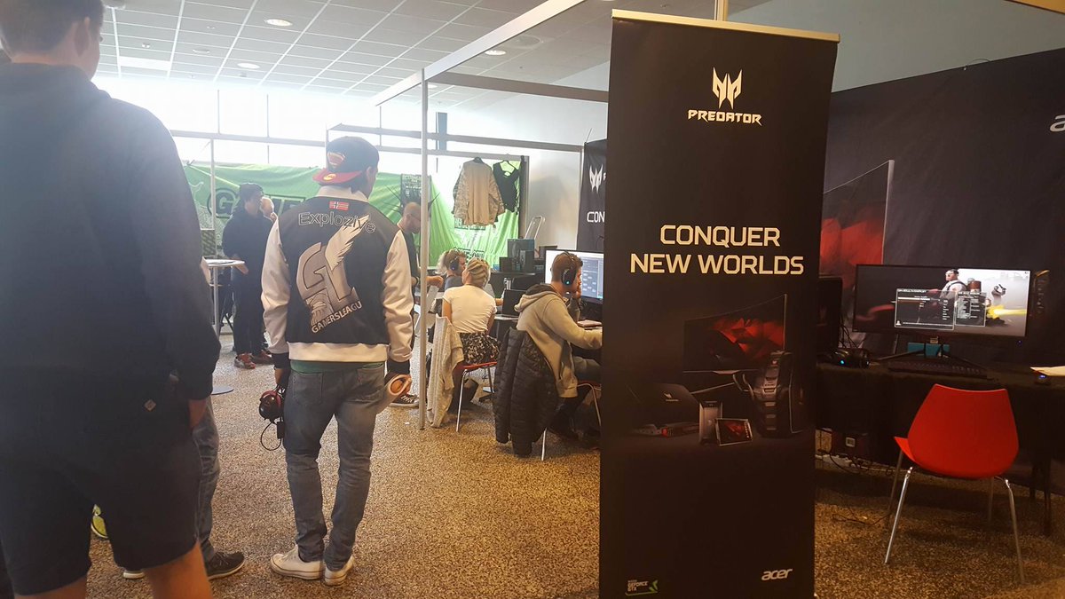 DigitalityX's tweet photo. Mye som skjer her på #DX16 i dag! @G2A_com @Komplettno @AcerNordics https://t.co/lWKaTEzYIi