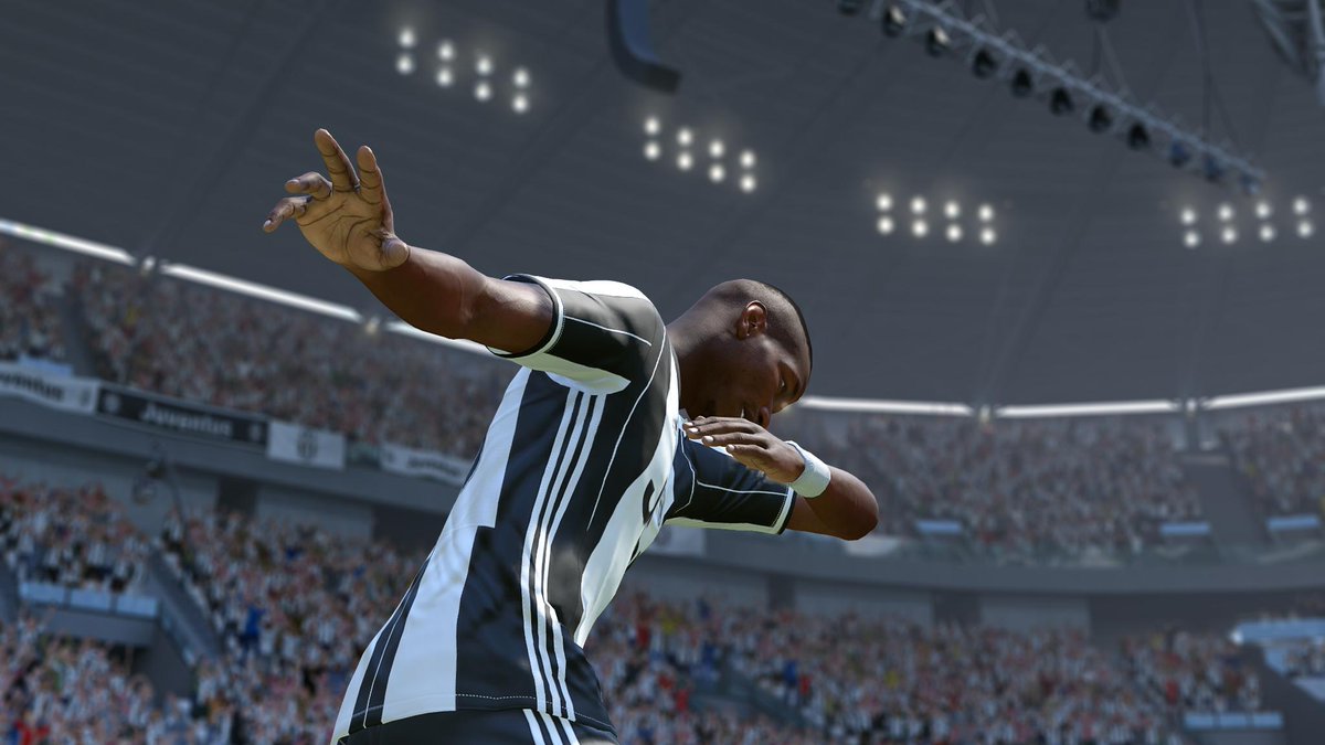 easportsfcfr's tweet photo. Le Dab ! C'est DANS LE JEU ! @paulpogba #FIFA17 https://t.co/i5VhkQgGl6