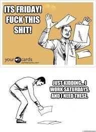 Deecranney's tweet photo. Gotta love that friday feeling #tgif #workweekends https://t.co/17ik8Q15W3