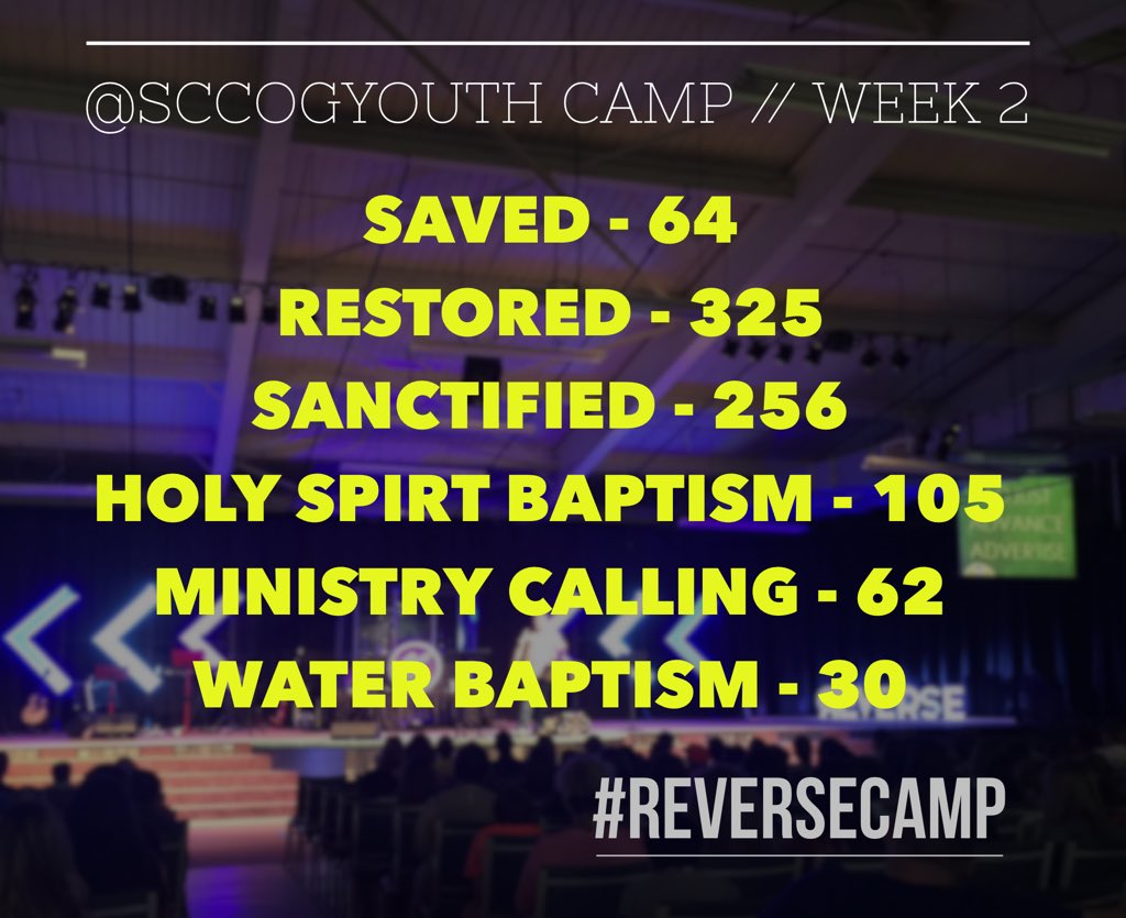 robbailey's tweet photo. Week 2 Spiritual Results!  Praise the Lord!! https://t.co/YvYqAg5eFq