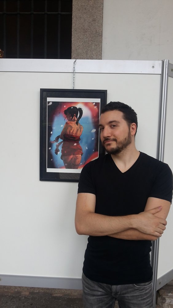 ganassa_artwork's tweet photo. Me at #newgamedesigner #exhibition with my #laracroft #artwork . Enjoy! #italy #TombRaider #videogame #milan #Italy https://t.co/2KQ5IwukCP