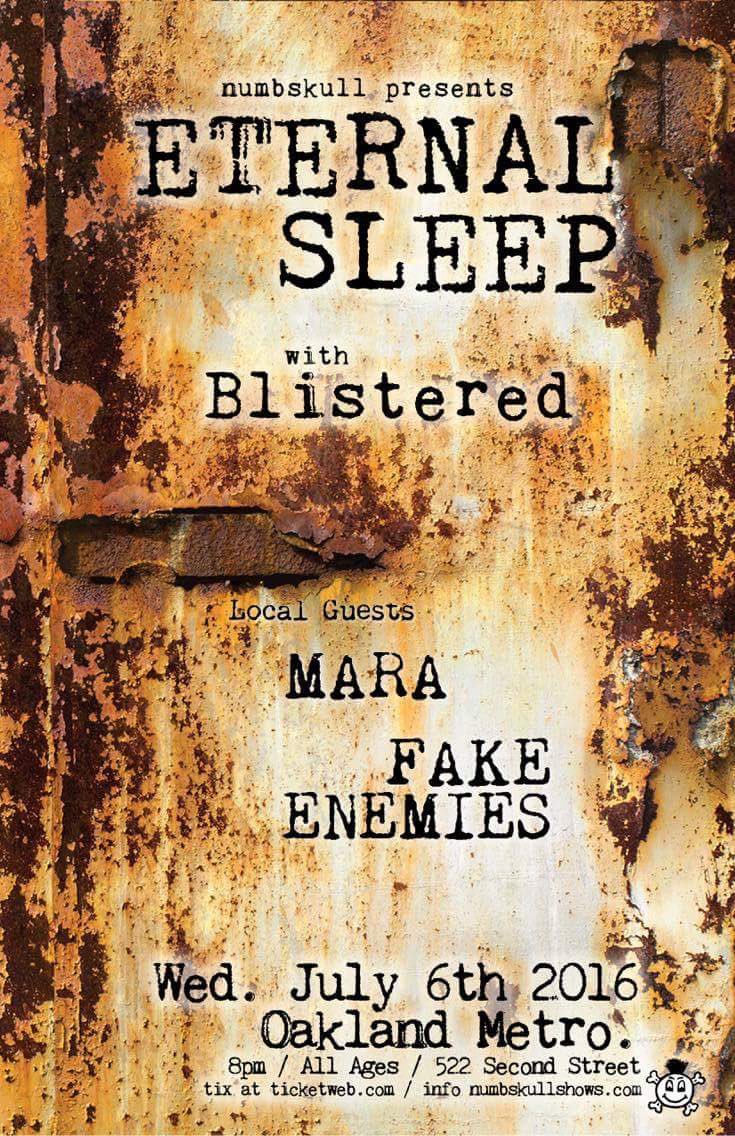 marahxc's tweet photo. Next Wednesday at Oakland Metro w/ @EternalSleephc @blisteredhc and @FakeEnemiesHC https://t.co/G3KThgPg1h