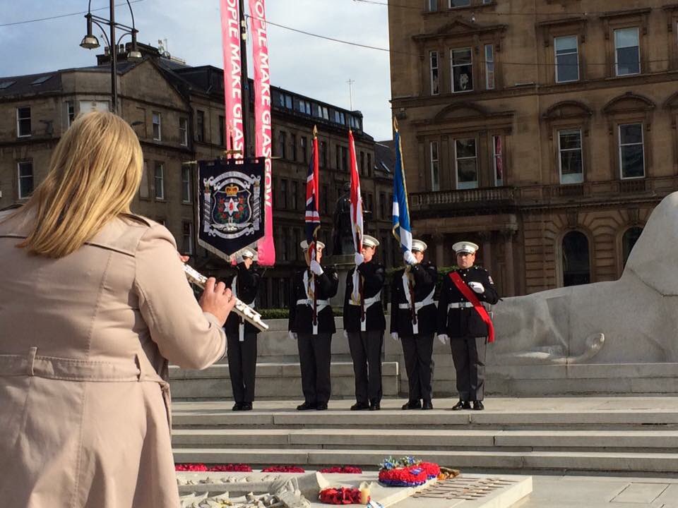 ylfb's tweet photo. Our Somme memorial parade Glasgow July 1st 2016 https://t.co/0y4eihooV6