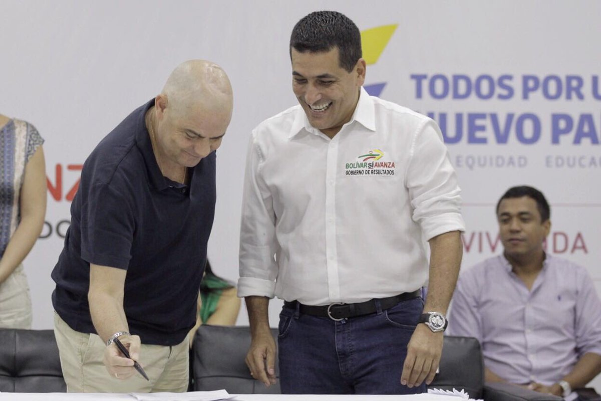 dumek_turbay's tweet photo. Este convenio se sintoniza con el objetivo principal: mejorar la calidad de vida de los bolivarenses. #CasasGratis https://t.co/gde88KlapT