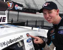 MyNetworkOne's tweet photo. @kylebenjamin71 hits the practice #track 2:15 #Saturday debuting #MNOmarketplace car #NASCAR https://t.co/xB2Kbk88bM https://t.co/m8NaokELwu
