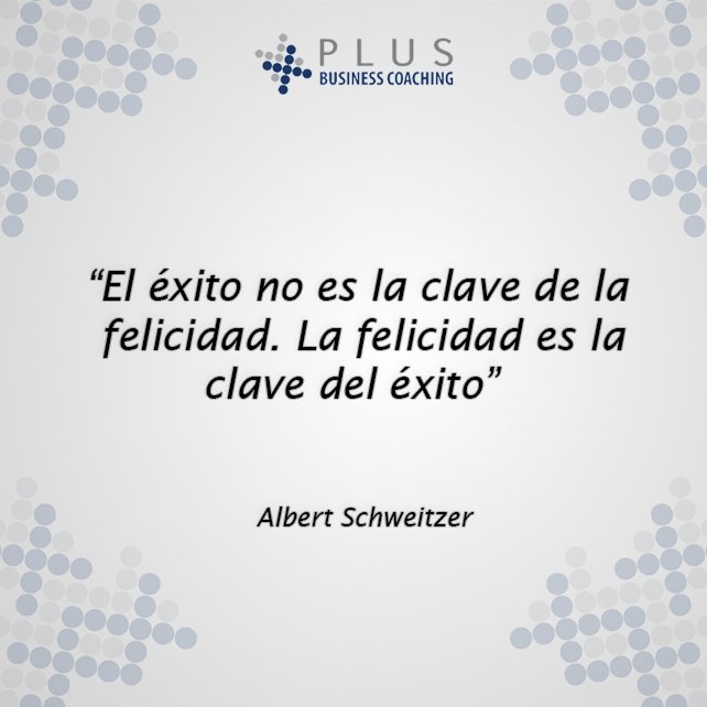 pluspublicidad's tweet photo. “El éxito no es la clave de la felicidad. La felicidad es la clave del éxito”. - Albert Schweitzer https://t.co/eJeeP2UaZU