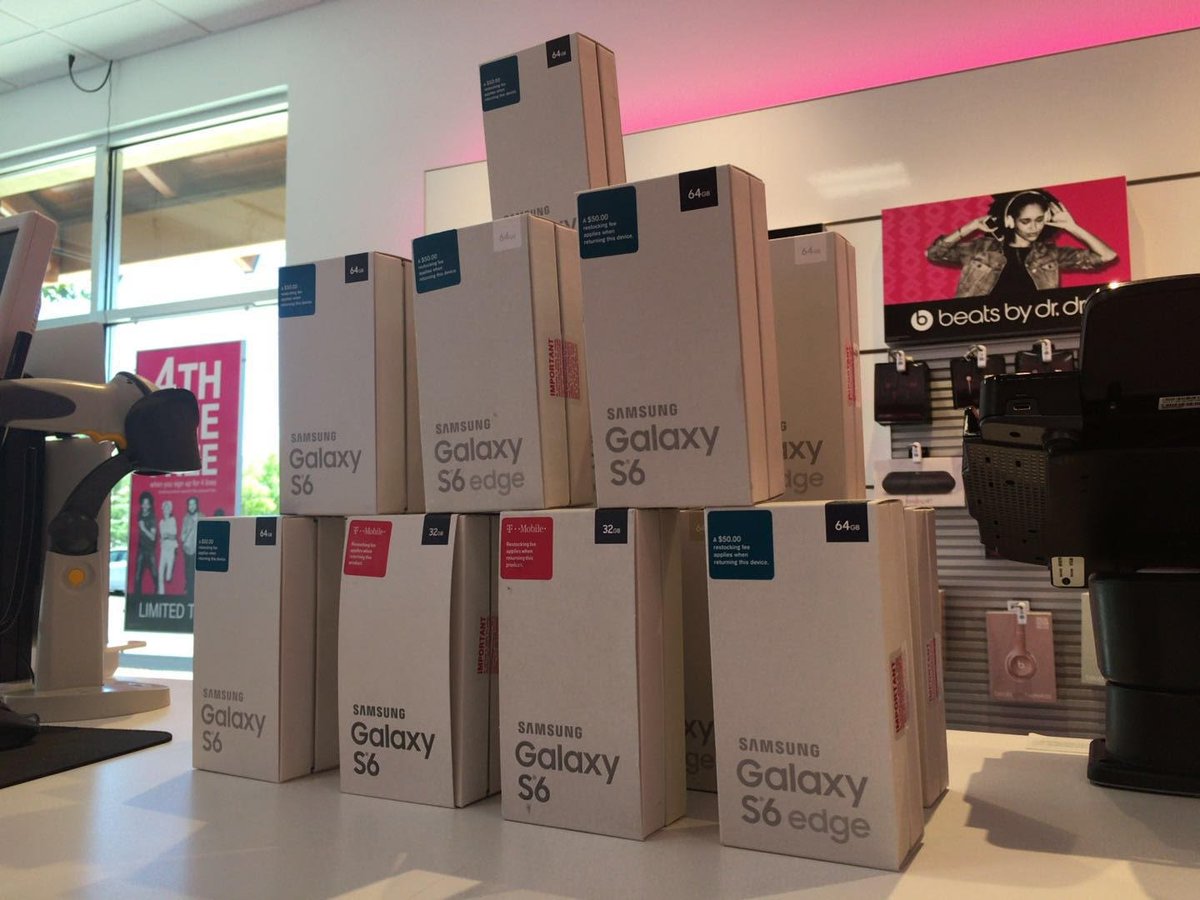 MobileOneLLC's tweet photo. ONE DAY ONLY @TMobile customers can get $150 off the already discounted price of @samsung Galaxy S6! #SamsungJune https://t.co/pOkYIEhi48