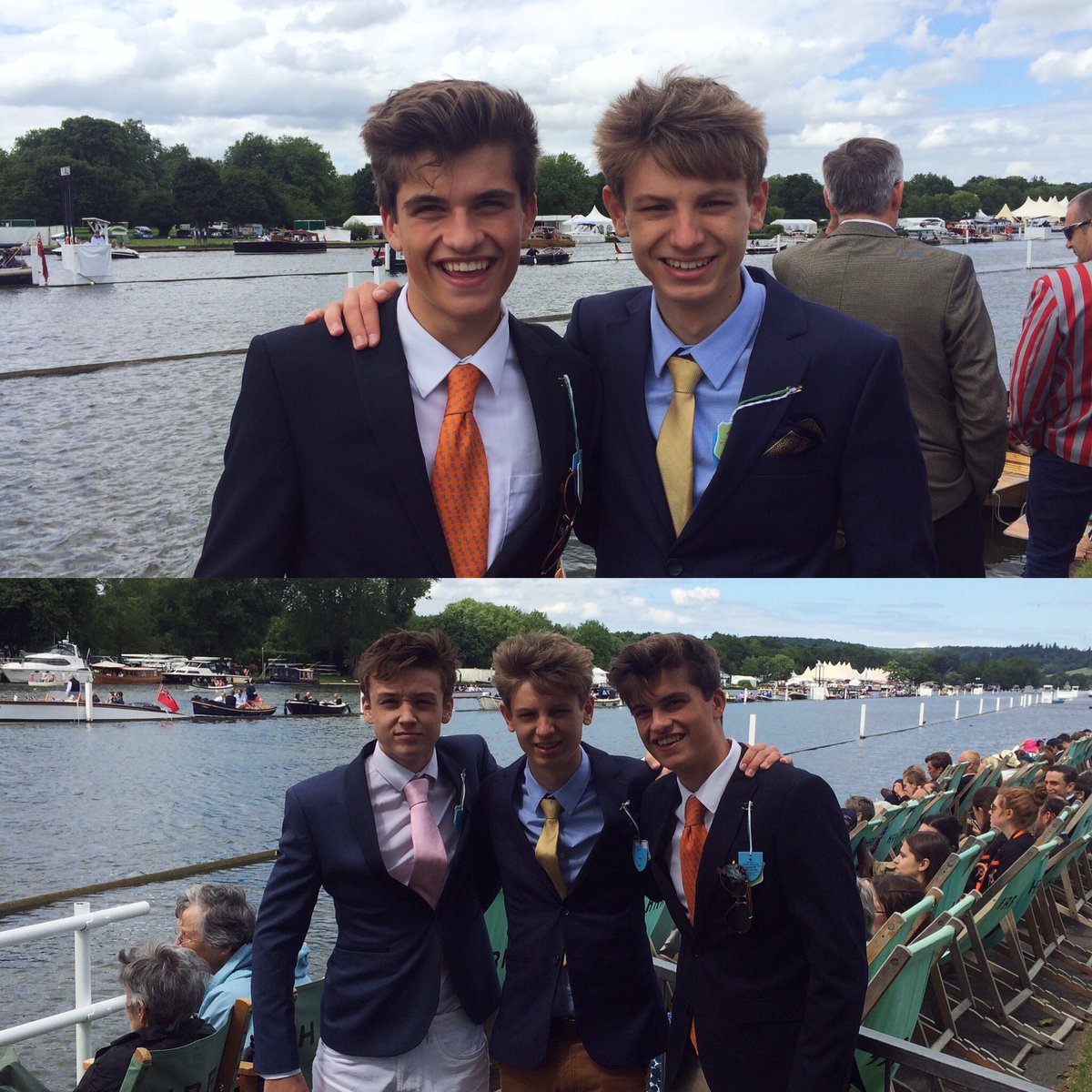 AshwandenMax's tweet photo. Henley today 👔 https://t.co/8NgURlZK7v