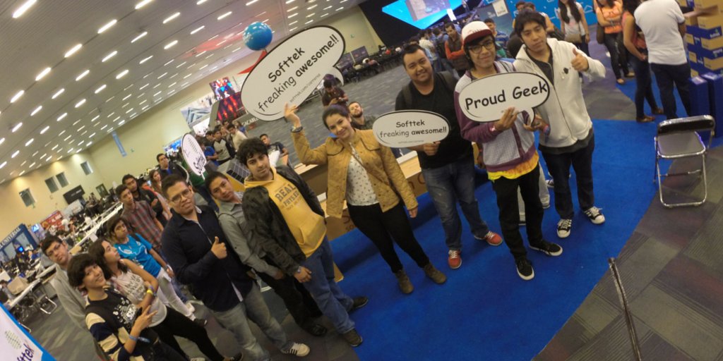 SofttekMX's tweet photo. .@Softtek freaking awesome!! @Campuspartymx #SofttekGeeks #CPMX7 https://t.co/HKUxsEDBYu