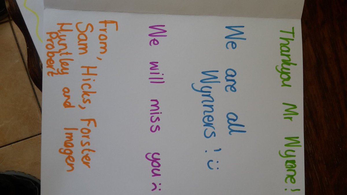 beauredgrave's tweet photo. And a big thank you to 7R for all your lovely cards. @BeaumontCoach https://t.co/P6BgVn5rBQ