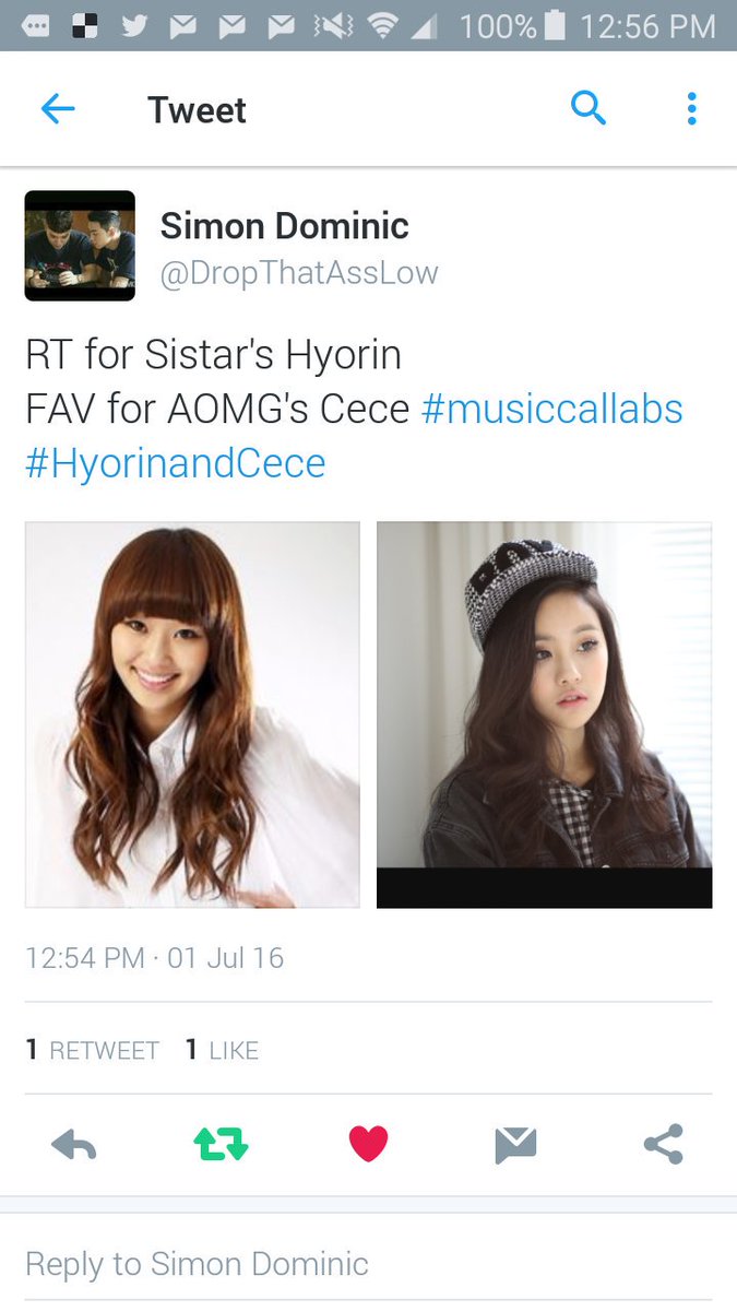paperxzzi's tweet photo. #Report Sister's Hyorin and Cece are doing a song together, and is Cece the new member of AOMG? Find out tonight https://t.co/6iPHi64i28