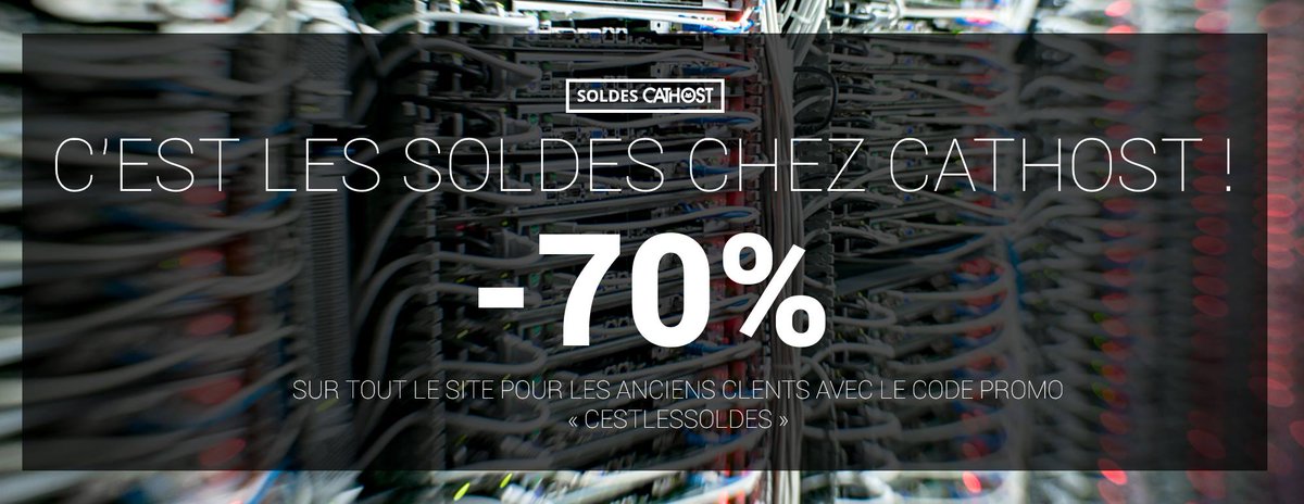 CatHost_FR's tweet photo. Alors c'est parti pour les soldes -60% Pour les nouveaux clients et -70% pour les clients actifs :D On fonceeee :P https://t.co/69htlLSJBf
