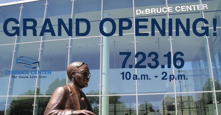 DeBruceCenter's tweet photo. Join us for our GRAND OPENING on July 23rd from 10a-2p. For more info on the event, go to https://t.co/XxEYdP7D0s https://t.co/uXB6SFuuR0