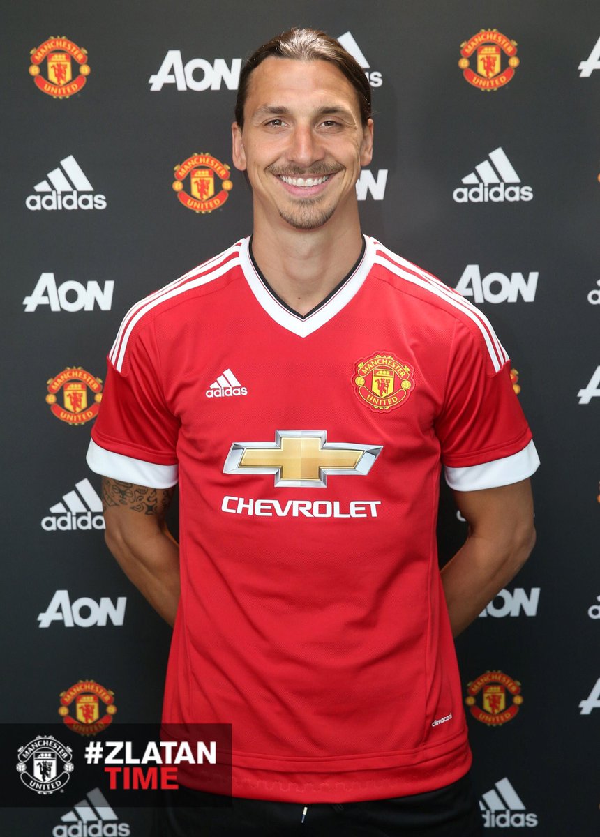 TransferSite's tweet photo. DONE DEAL: Zlatan Ibrahimovic is a Manchester United player at last #TransferNews https://t.co/3pXBUNpUER