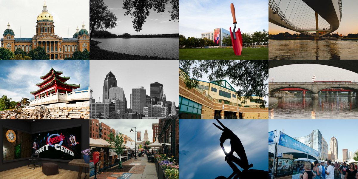 IKONIXStudio's tweet image. Our city.  Des Moines, IA