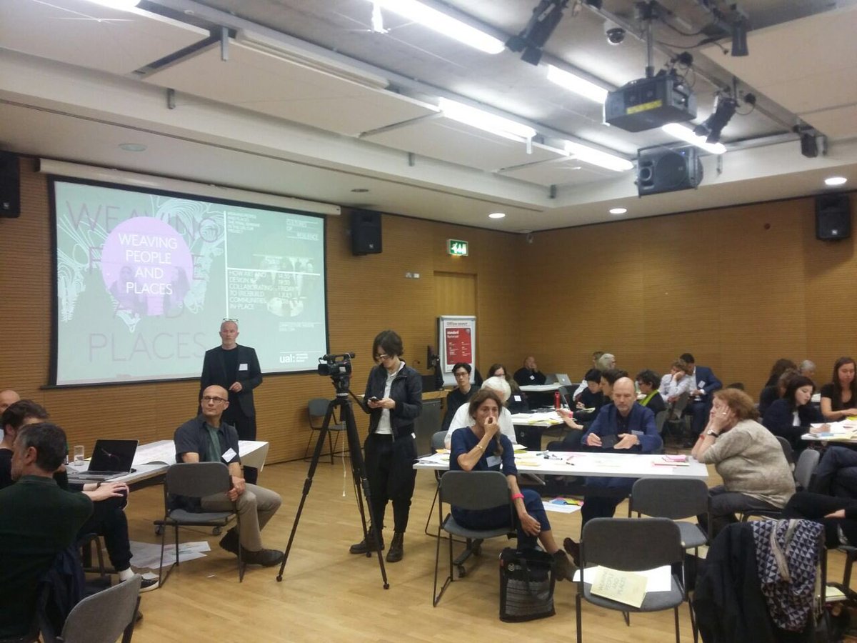 desisnetwork's tweet photo. Cultures of resilience: final project event @CoResilience @CSM_news @UniArtsLondon #resilience #corwpp #UAL #CSM https://t.co/KNraFSJOQk