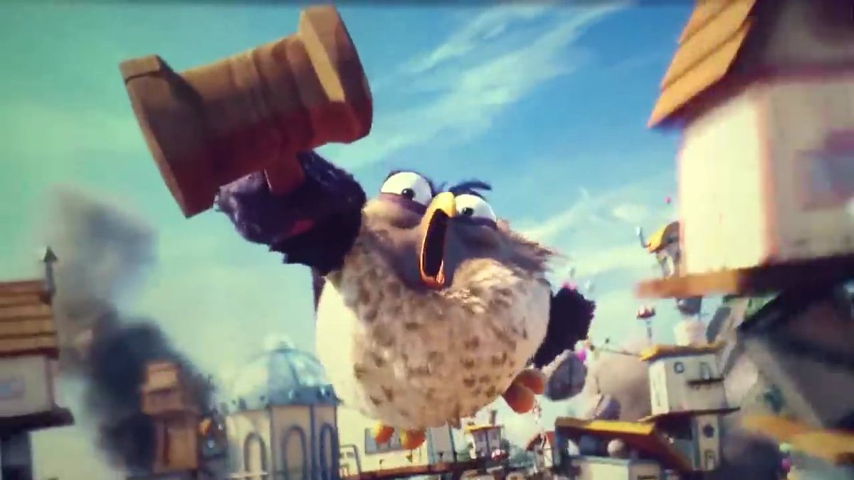 SheriffBird's tweet photo. JUDGE POWEEEEERR!! #AngryBirdsMovie https://t.co/hQhu35CzpL