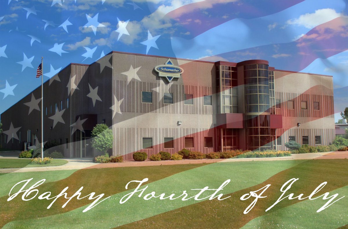 ourelevators's tweet photo. Wishing everyone a safe and happy 4th of July weekend! #FourthofJuly #SchumacherElevator https://t.co/qViYOmPPSI
