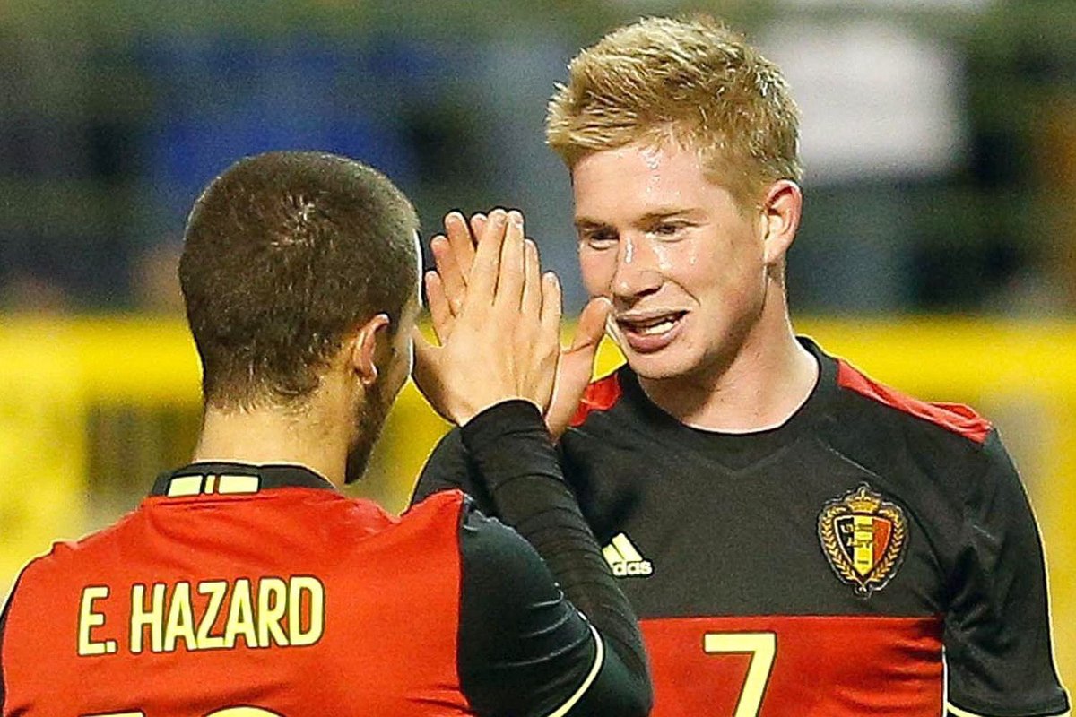 FootyRegion's tweet photo. Bale VS Hazard &amp; De Bruyne? https://t.co/7xA6e7y3Ch